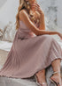 Boho Chic Midi Dress Ruby